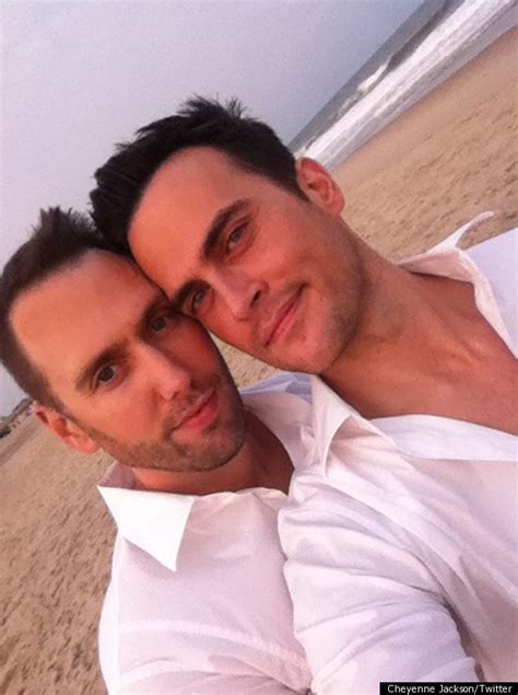 cheyenne jackson naked|Cheyenne Jackson Gay Porn Videos 